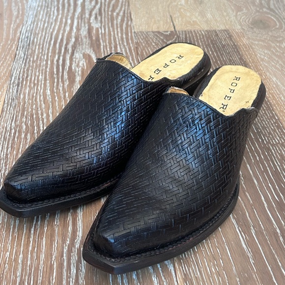 Roper Shoes - Roper Mary mule brown nwt